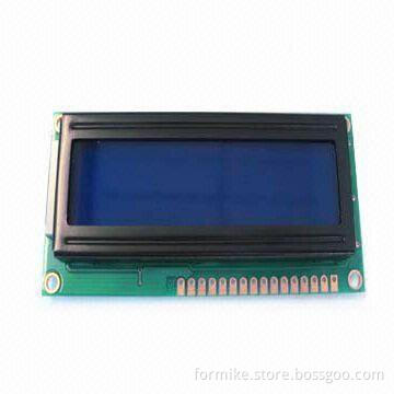 Dot-matrix LCD Display with 16 Characters x 2 Line, 99 x 13mm Viewing Area and White LED Backlight